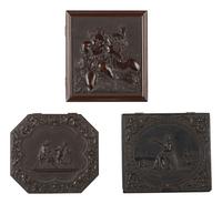 [EARLY PHOTOGRAPHY]. 18 sixth plate daguerreotypes featuring parents with children.