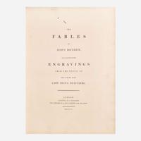 [Literature] Dryden, John The Fables of John Dryden, Ornamented with Engravings from the Pencil of the Right Hon. Lady Diana Beauclerc