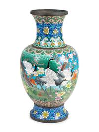 A Monumental Chinese Cloisonné Vase — 19TH/20TH CENTURY