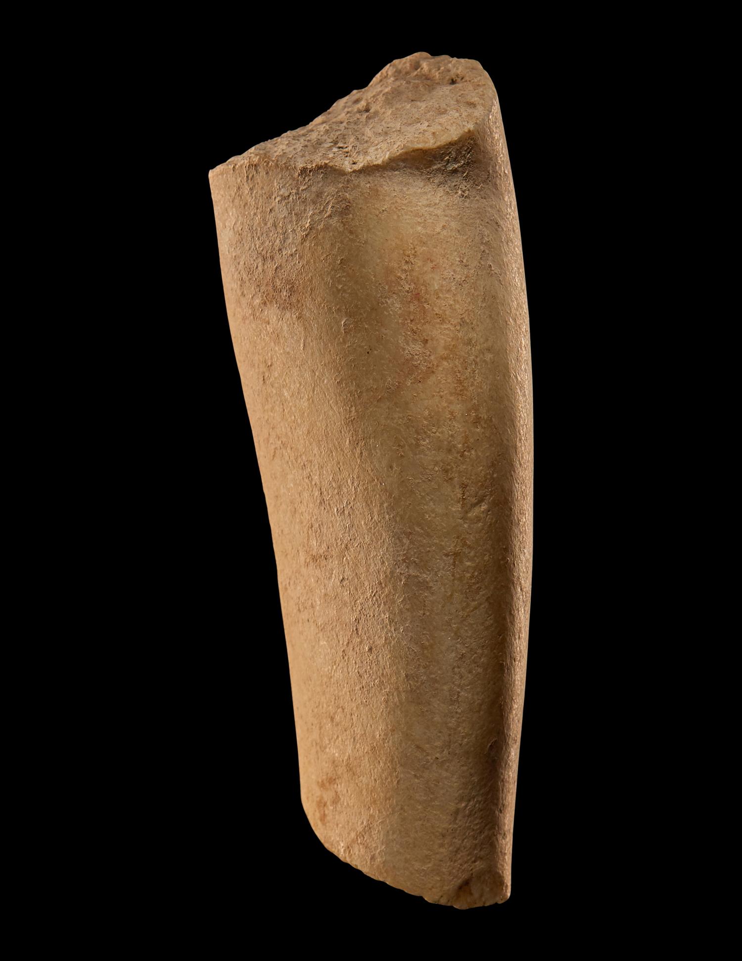 A Cycladic Marble Idol Fragment