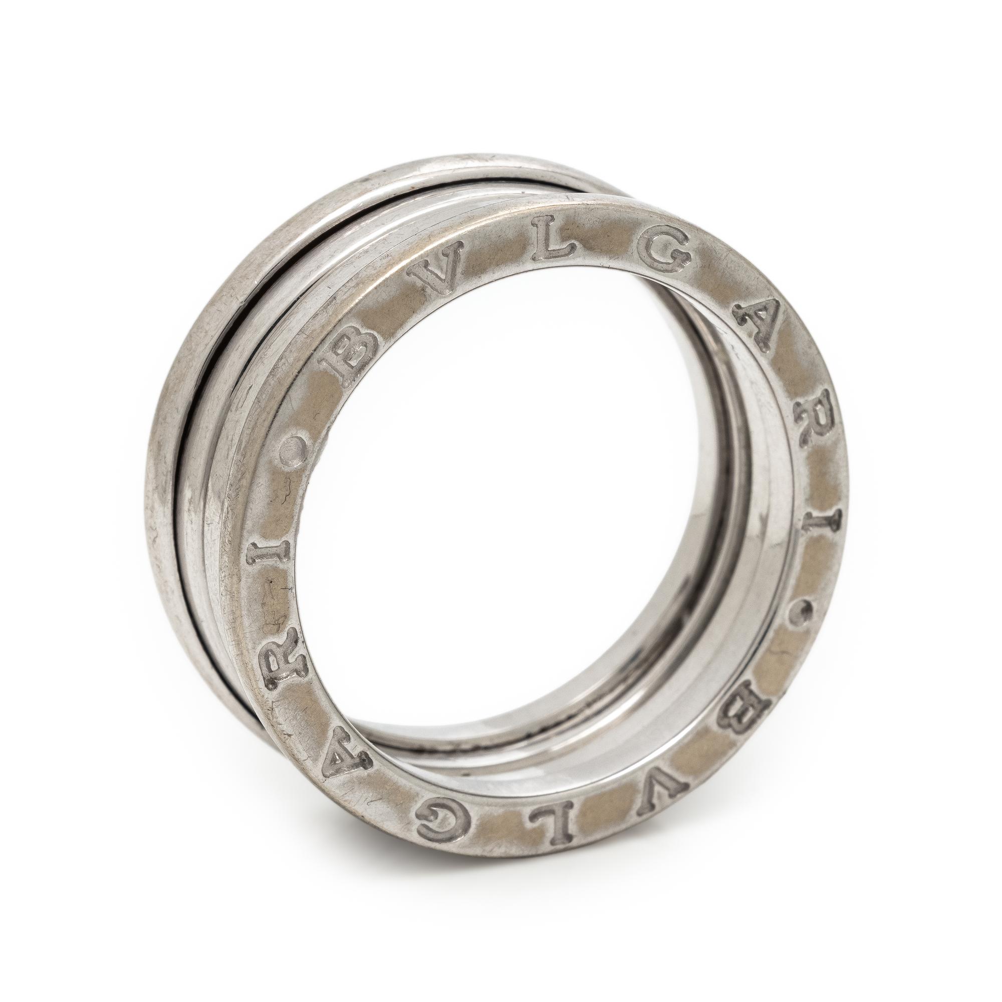 Bulgari, 'B.Zero1', White Gold Ring