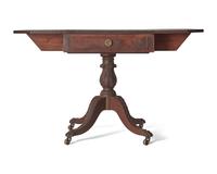A Late Federal Carved Mahogany Breakfast Table, New York, NY, Circa 1810