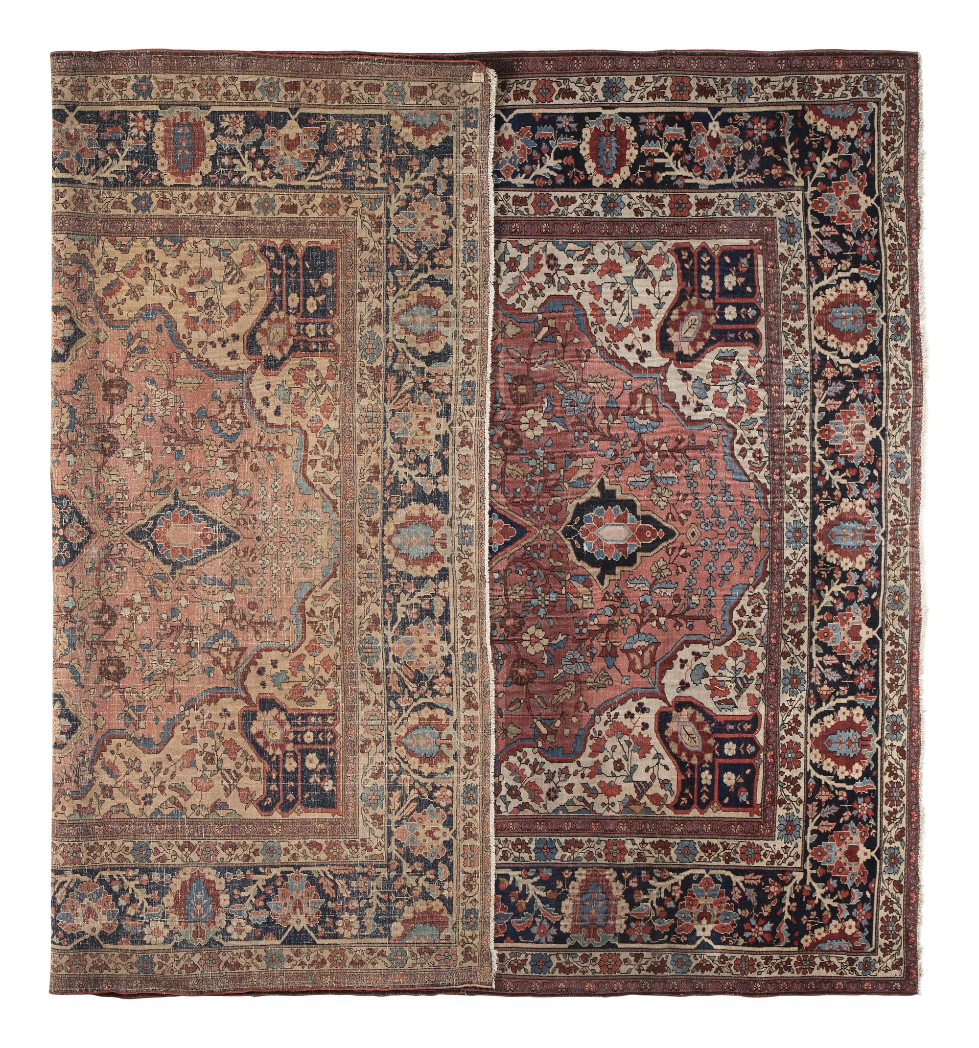 A Farahan Sarouk Wool Rug