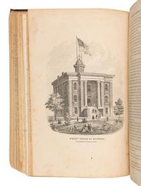 HAIR, James T., editor and compiler. Iowa State Gazetteer Embracing Descriptive and Historical Sketches of Counties, Cities, Towns and Villages . Chicago: Bailey & Hair, 1865.