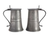 Three English Pewter Table Articles