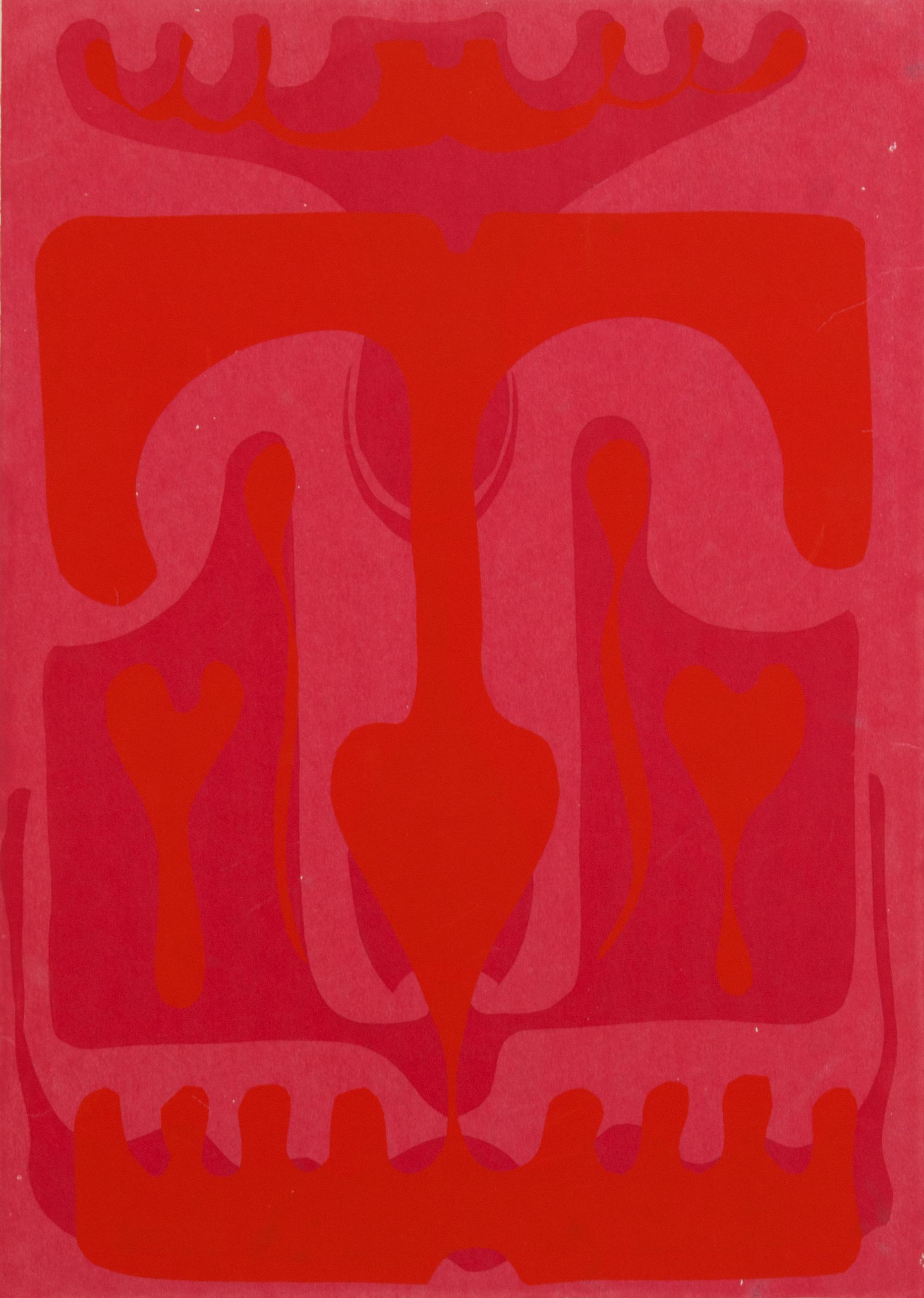 James Schwalbach, (Wisconsin, b. 1912), Castle Defended and Lost, Candy Pink, and Old Fashioned Green, 1966 (three works)
