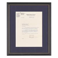[Presidential] Truman, Harry S. Typed Letter, signed
