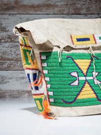 Sioux Beaded Hide Possible Bag