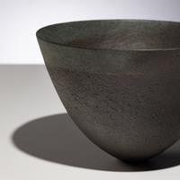 Jennifer Lee (Scottish, b. 1956) — Metallic Pot, Speckled Trace , 2000