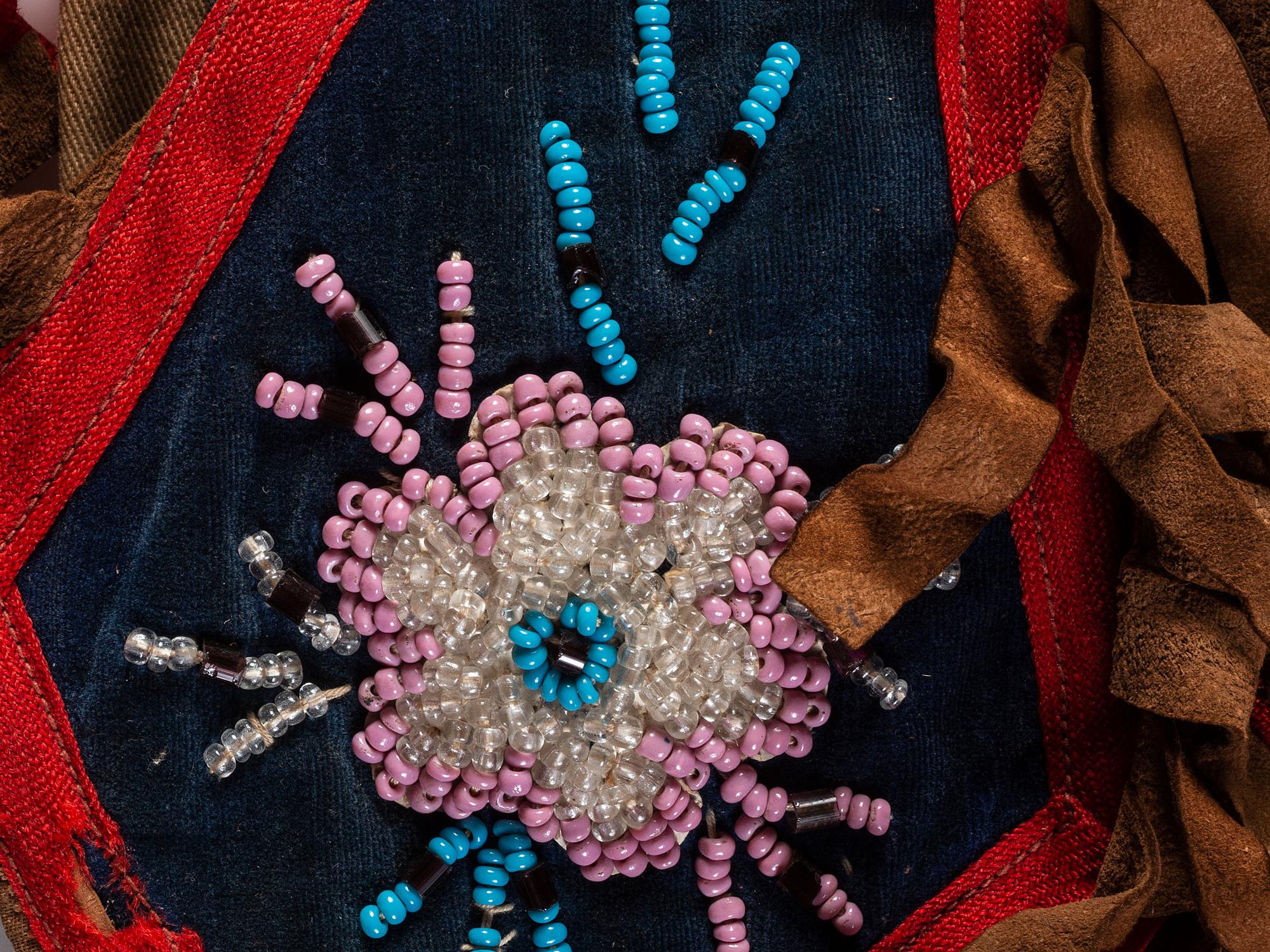 Haudenosaunee Beaded Outfit for Improved Order of Red Men