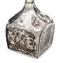 An Émile Gallé En Grisaille Enameled Decanter