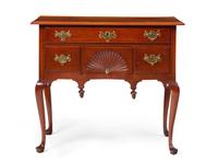 A Queen Anne Carved Cherry Dressing Table