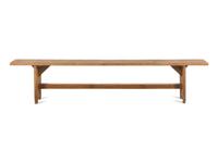 A Rustic Pine Hall Bench