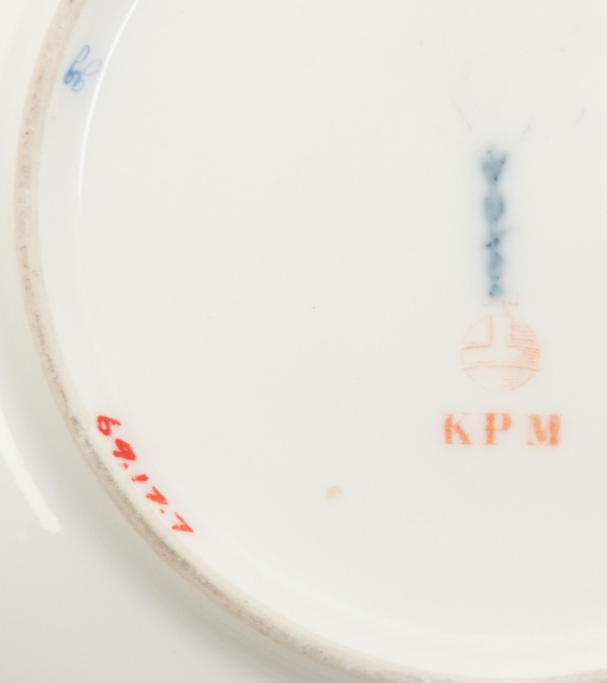 A KPM Porcelain Tête-à-Tête