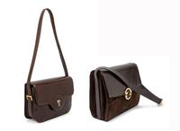 Two Leather Bags: Gucci, A. Testoni, 1970-80s