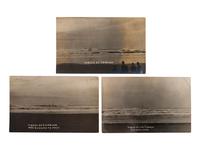 [BOATS]. A group of 54 RPPCs & photos of steamboats, sailing ships, and other vessels.