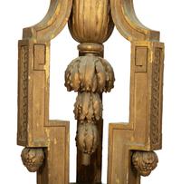 A Pair of Neoclassical Style Giltwood Torchères