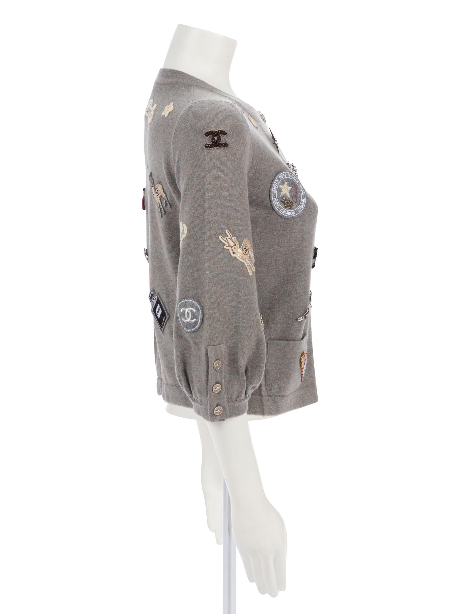 Chanel Cardigan Embellished with Appliques and Pins, Spring 2008