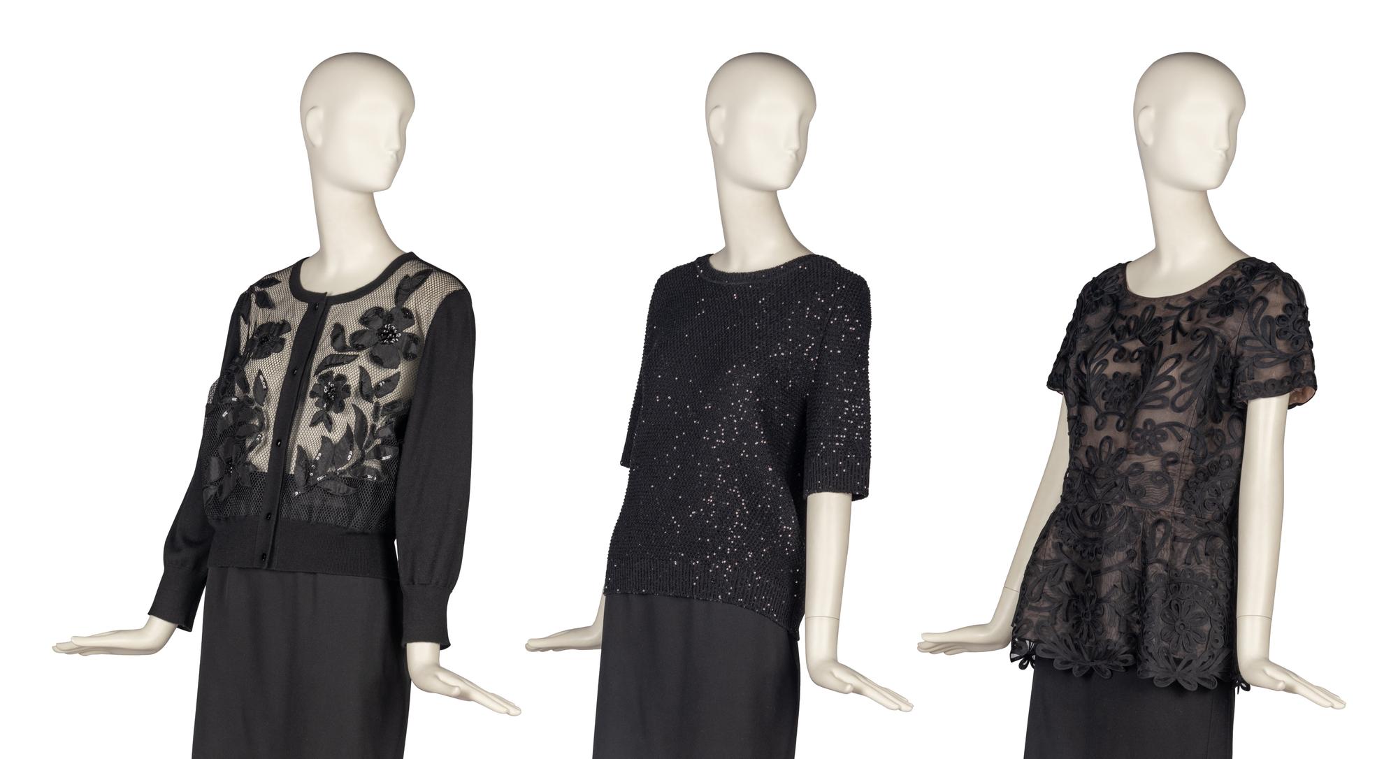 Three Oscar de la Renta Tops