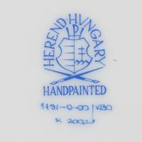 A Herend Queen Victoria Porcelain Part Dinner Service