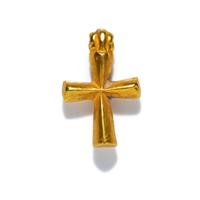 A Byzantine Gold Cross — with a modern gold chain