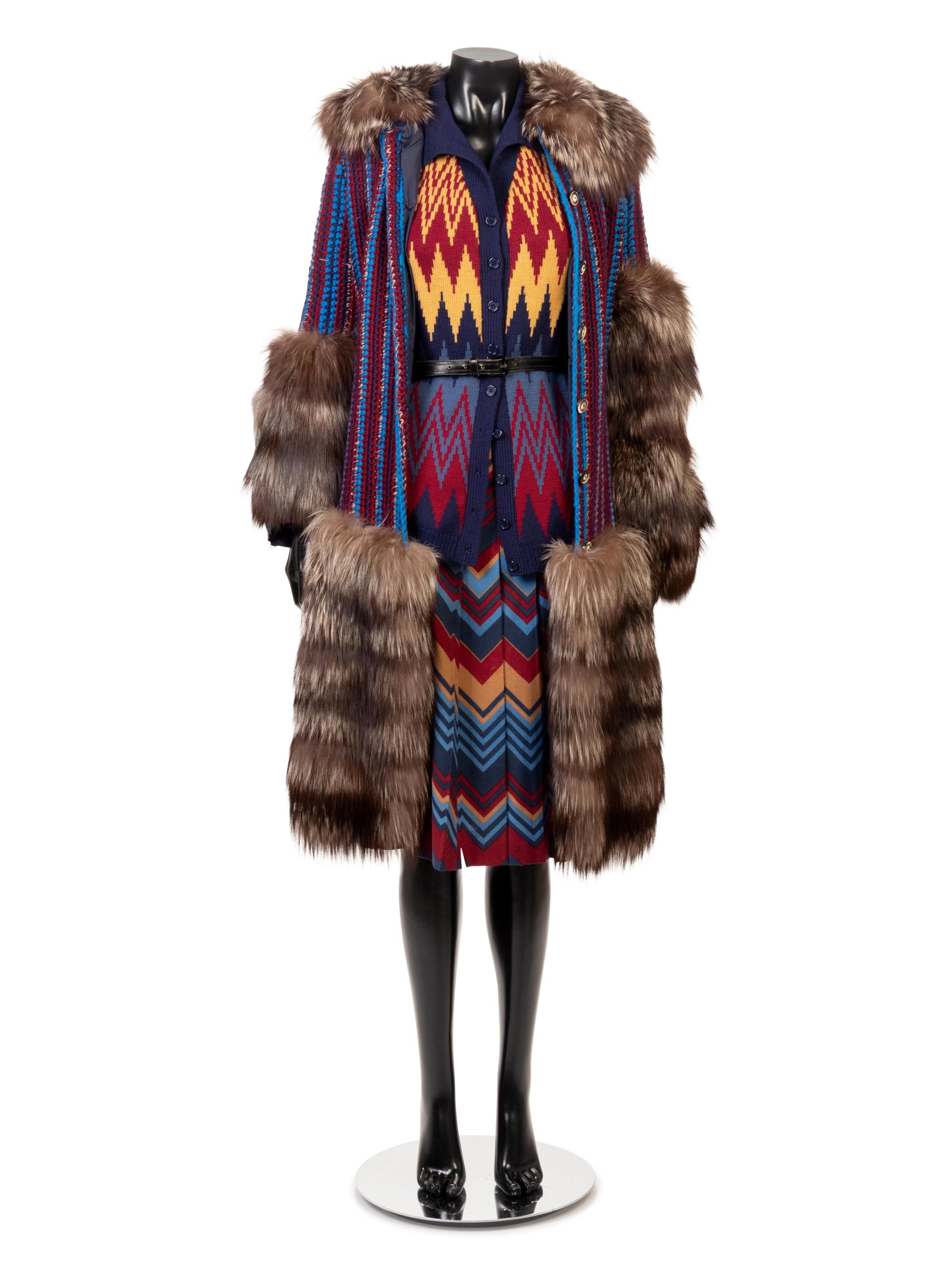 Yves Saint Laurent Haute Couture Ensemble, 1975
