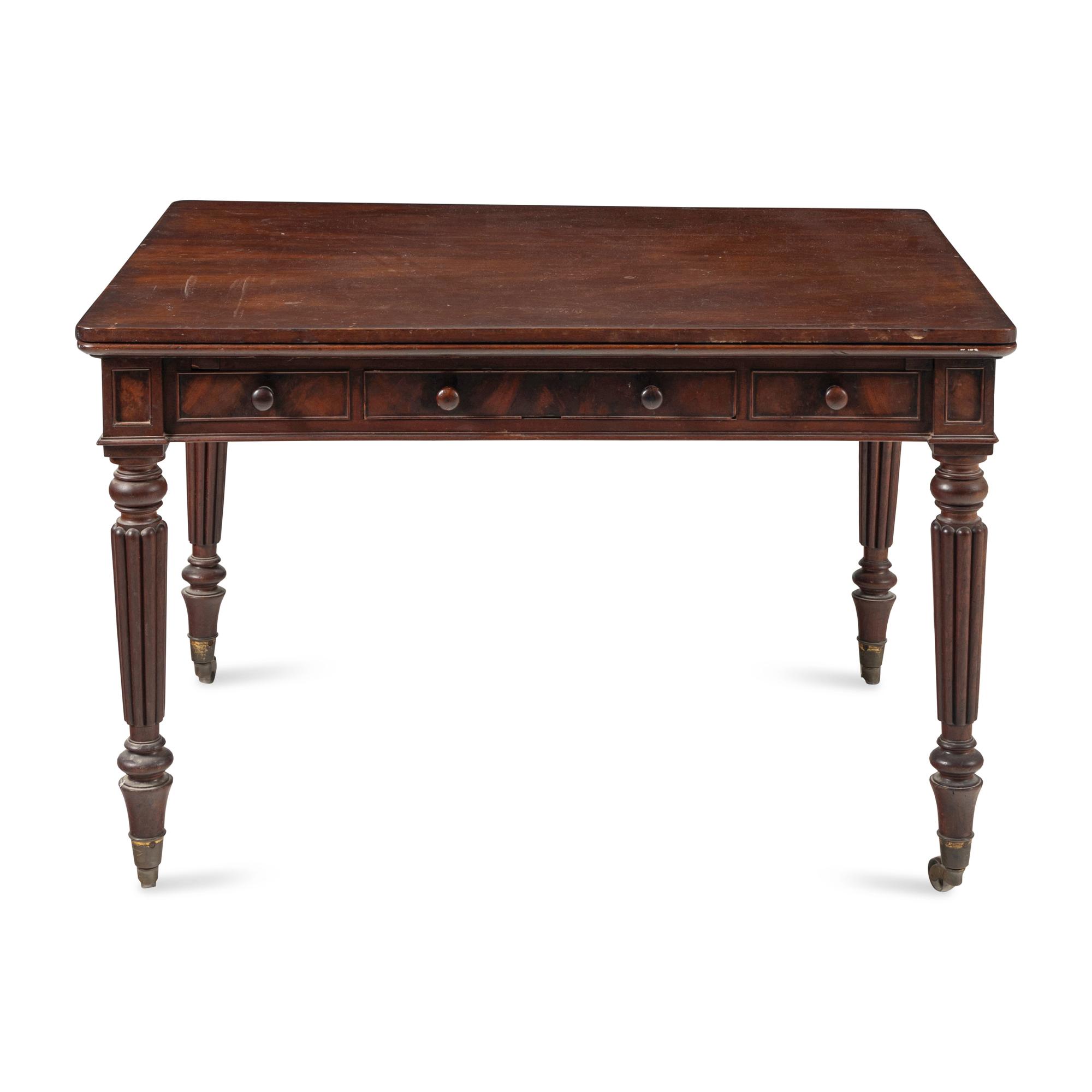 A William IV Mahogany Extension Occasional Table