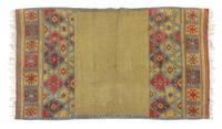 A Turkish Kilim Wool Rug 6 feet 3 inches x 3 feet 10 inches. — CIRCA 1940