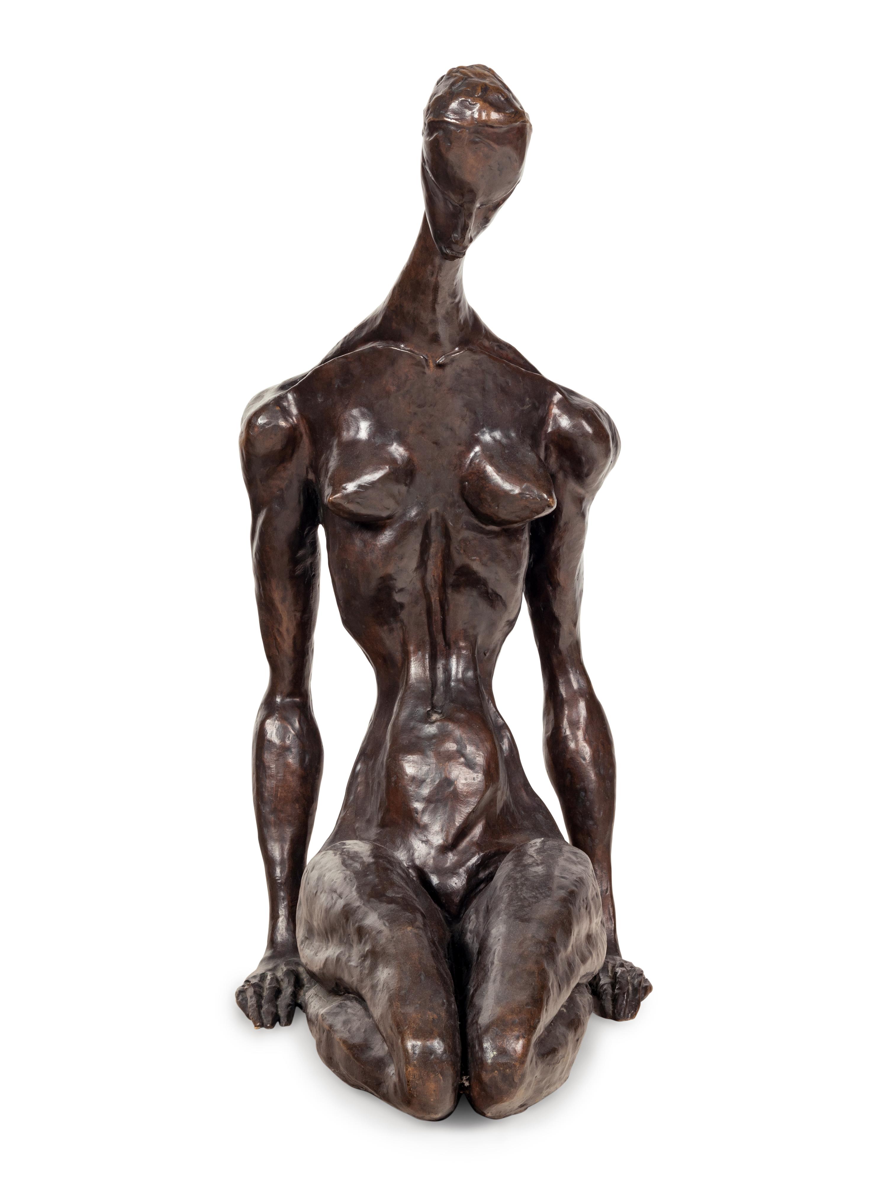 Kneeling Woman