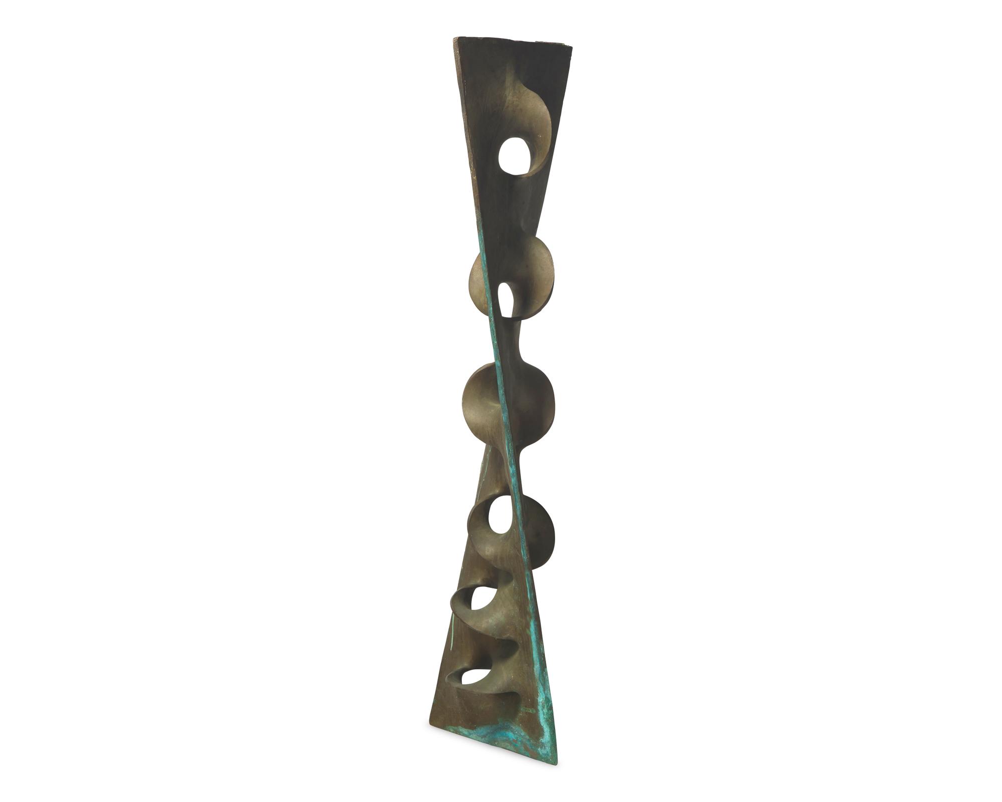 Pierced Tapering Wedge (helical apertures)