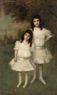 Portrait of Lily and Germaine Marx