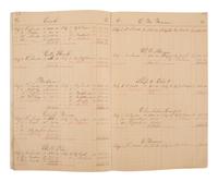 [TRANSPORTATION - RAILROAD]. Archive identified to Leonard B. Blinn, incl. several letters referencing the 1862 Erie Railroad strike.