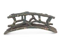 A Cast Stone Garden Bridge