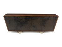 A Julian Chichester Oak and Parchment Danish Cabinet