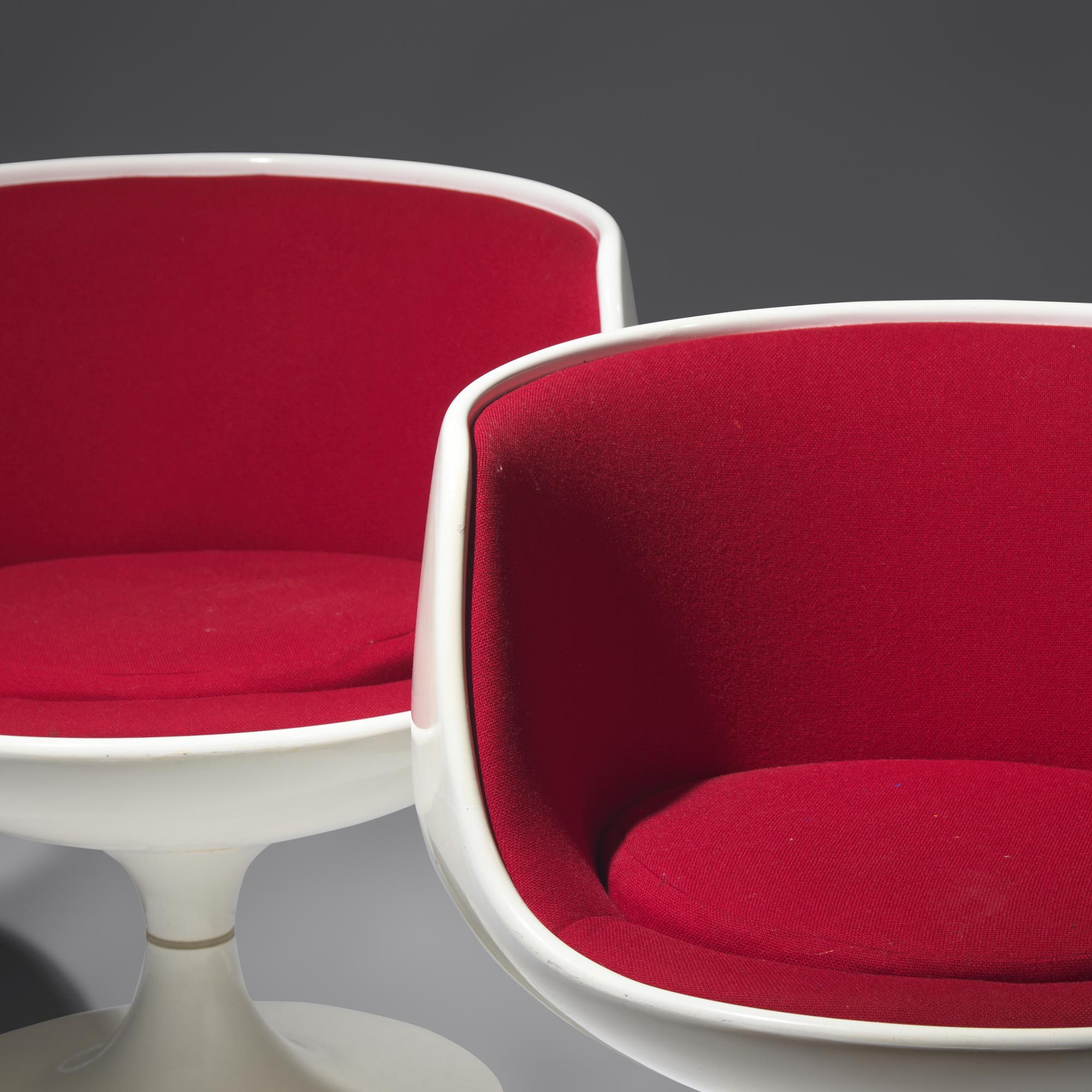 Pair of Cognac chairs
