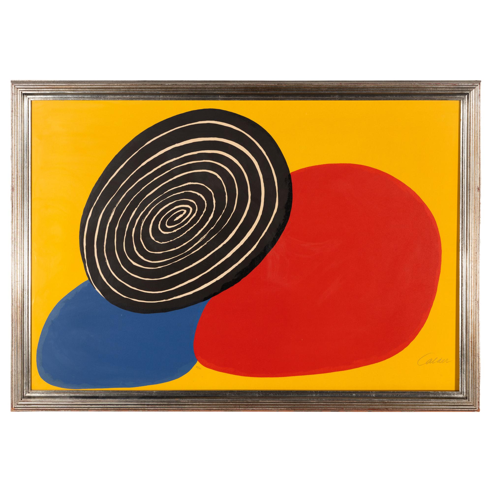Alexander Calder (American, 1898-1976) — Les Trois Oeufs , 1974