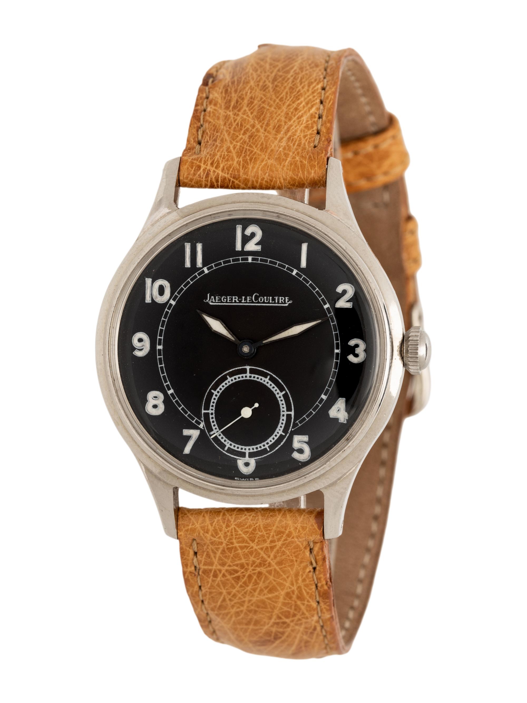 JAEGER-LECOULTRE, STAINLESS STEEL WATCH