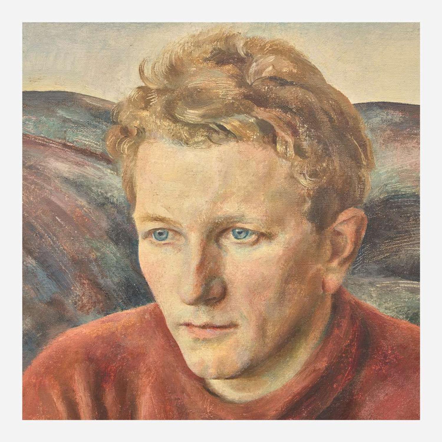Henriette Wyeth (American, 1907–1997) Portrait of Peter Hurd