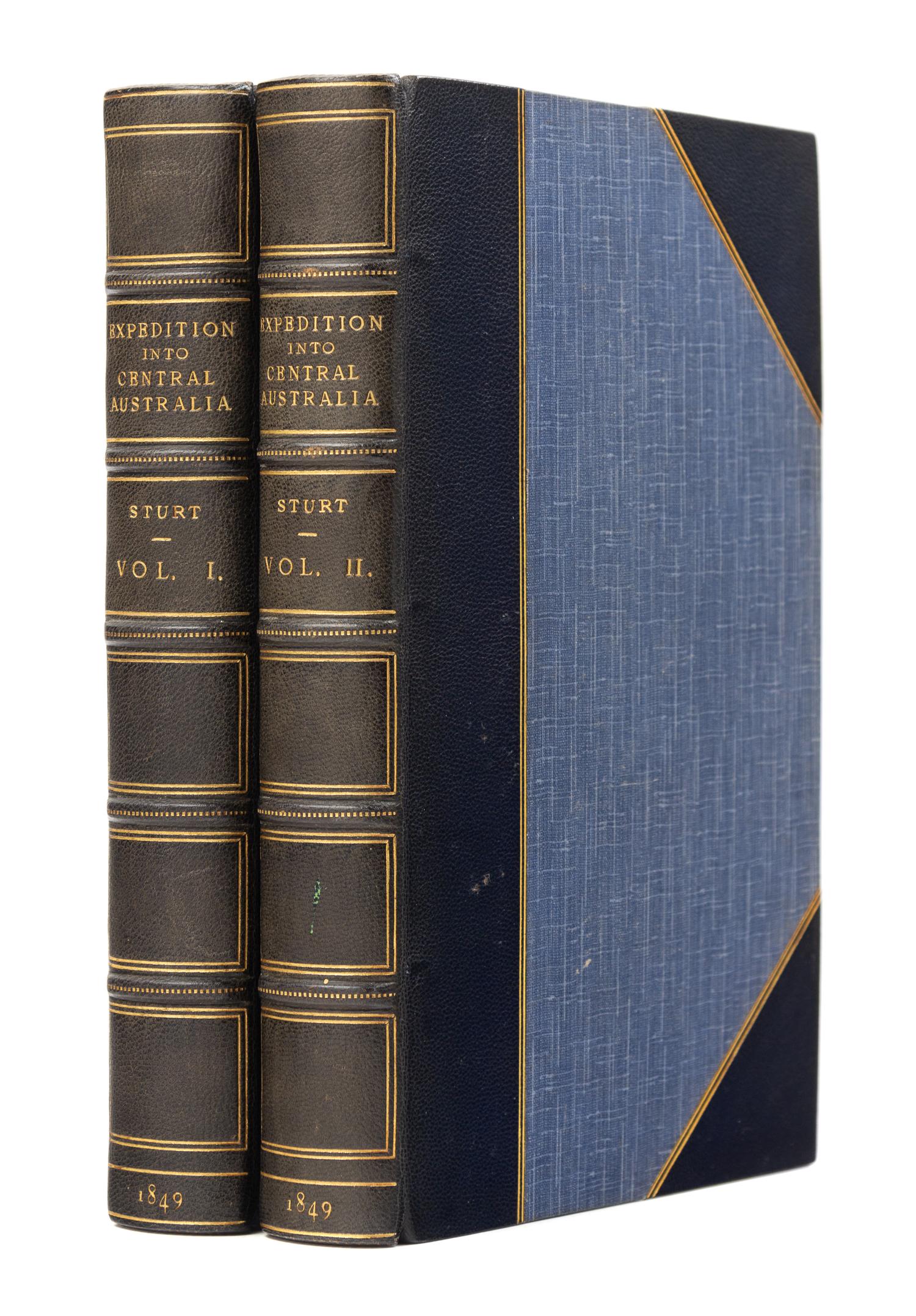 STURT, Charles, Captain (1795-1869). Narrative of an Expedition into Central Australia... London, 1848. FIRST EDITION.