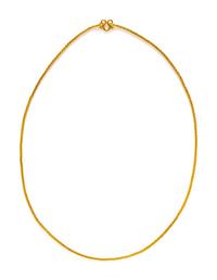 HIGH KARAT YELLOW GOLD CHAIN NECKLACE