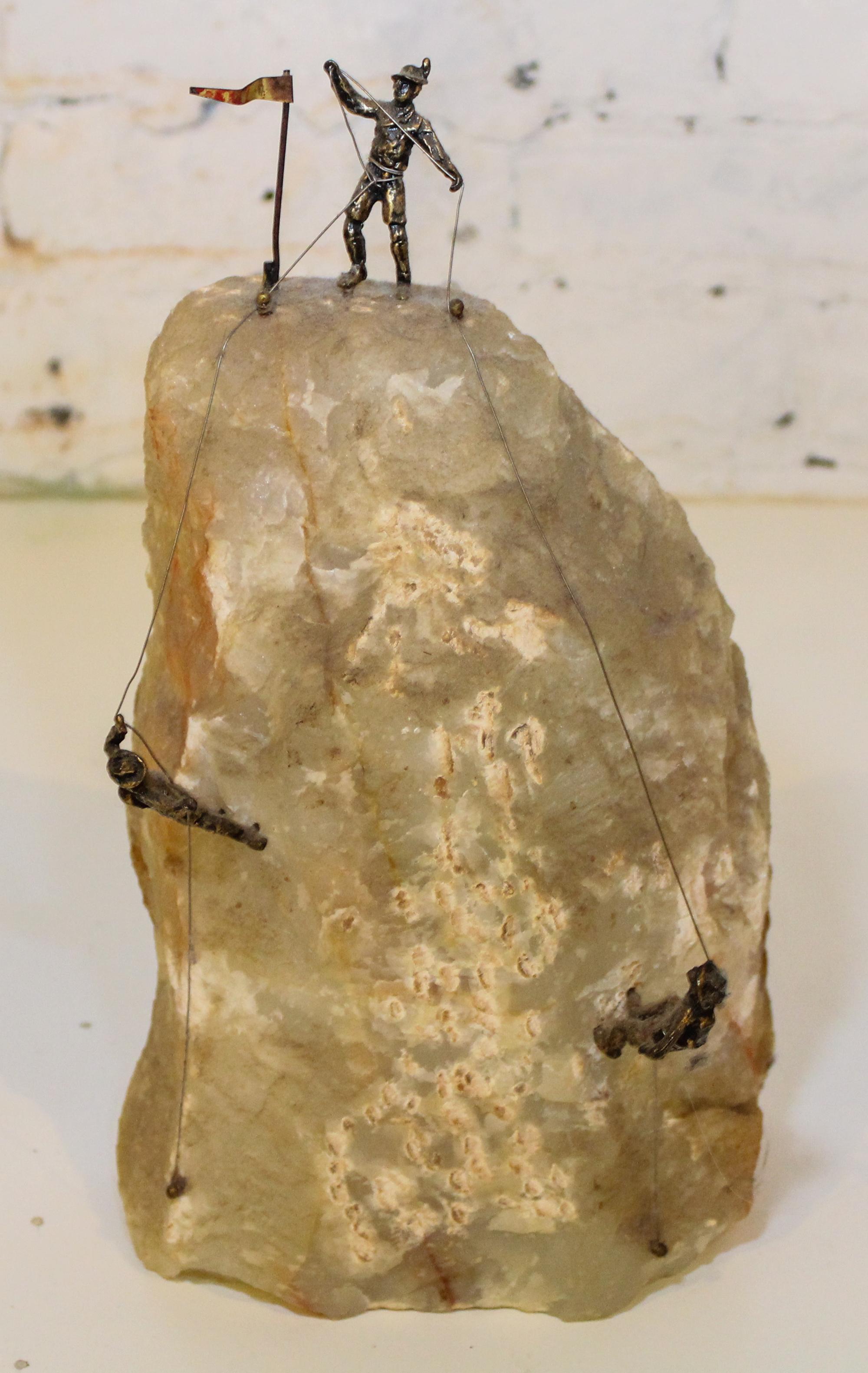 A Curtis Jere Sculpture Height 13 1/4 inches.