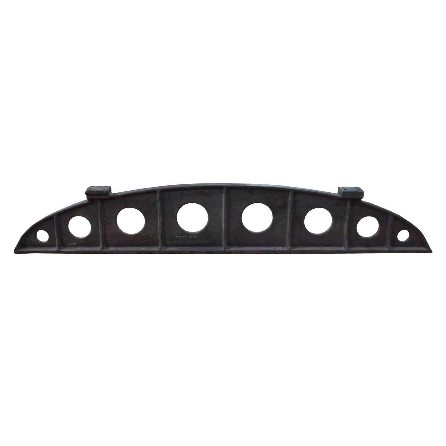 An Industrial Cast Iron Tool 72" W x 3" D x 12" H — United States, Circa 1900