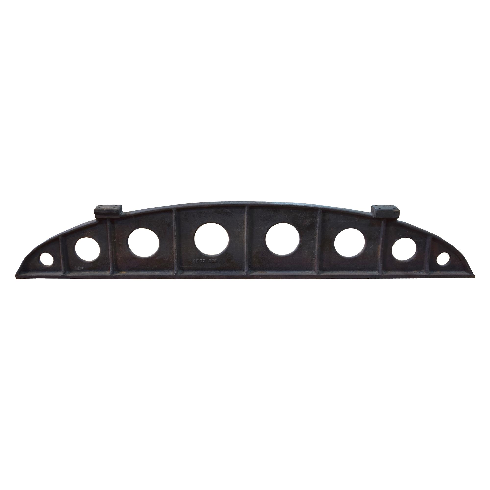 An Industrial Cast Iron Tool 72" W x 3" D x 12" H — United States, Circa 1900