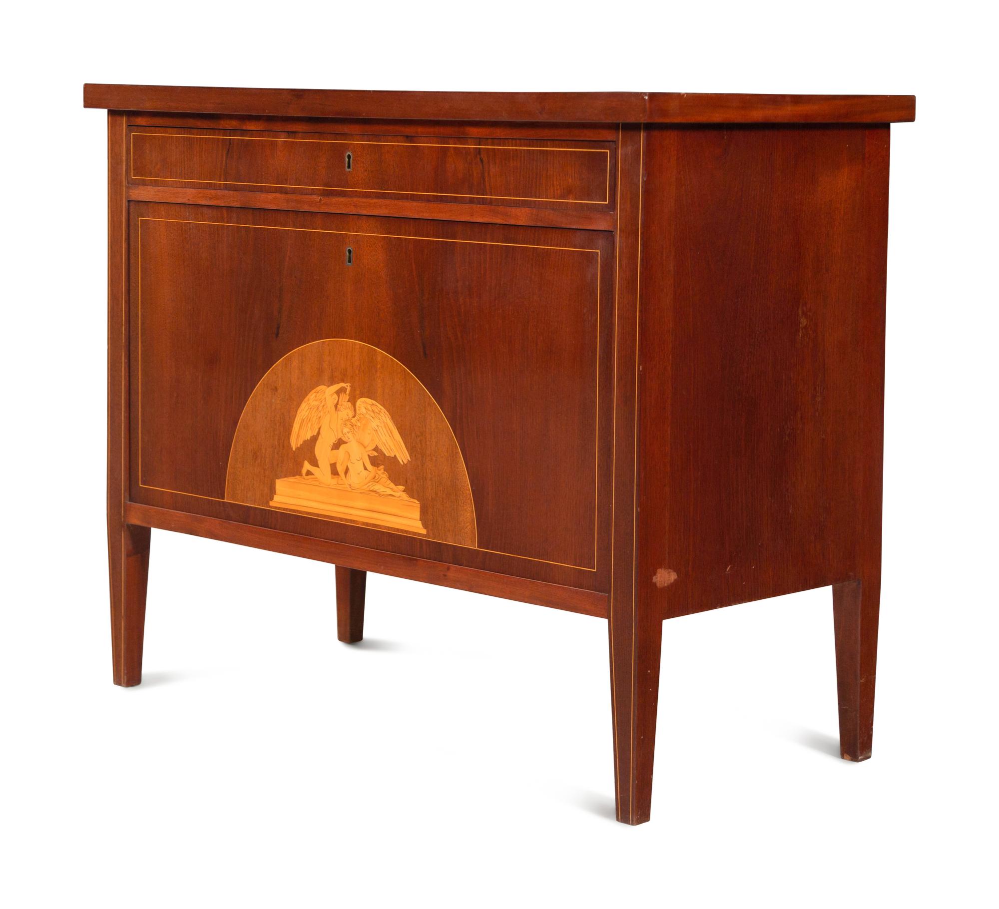 A Danish Marquetry Commode