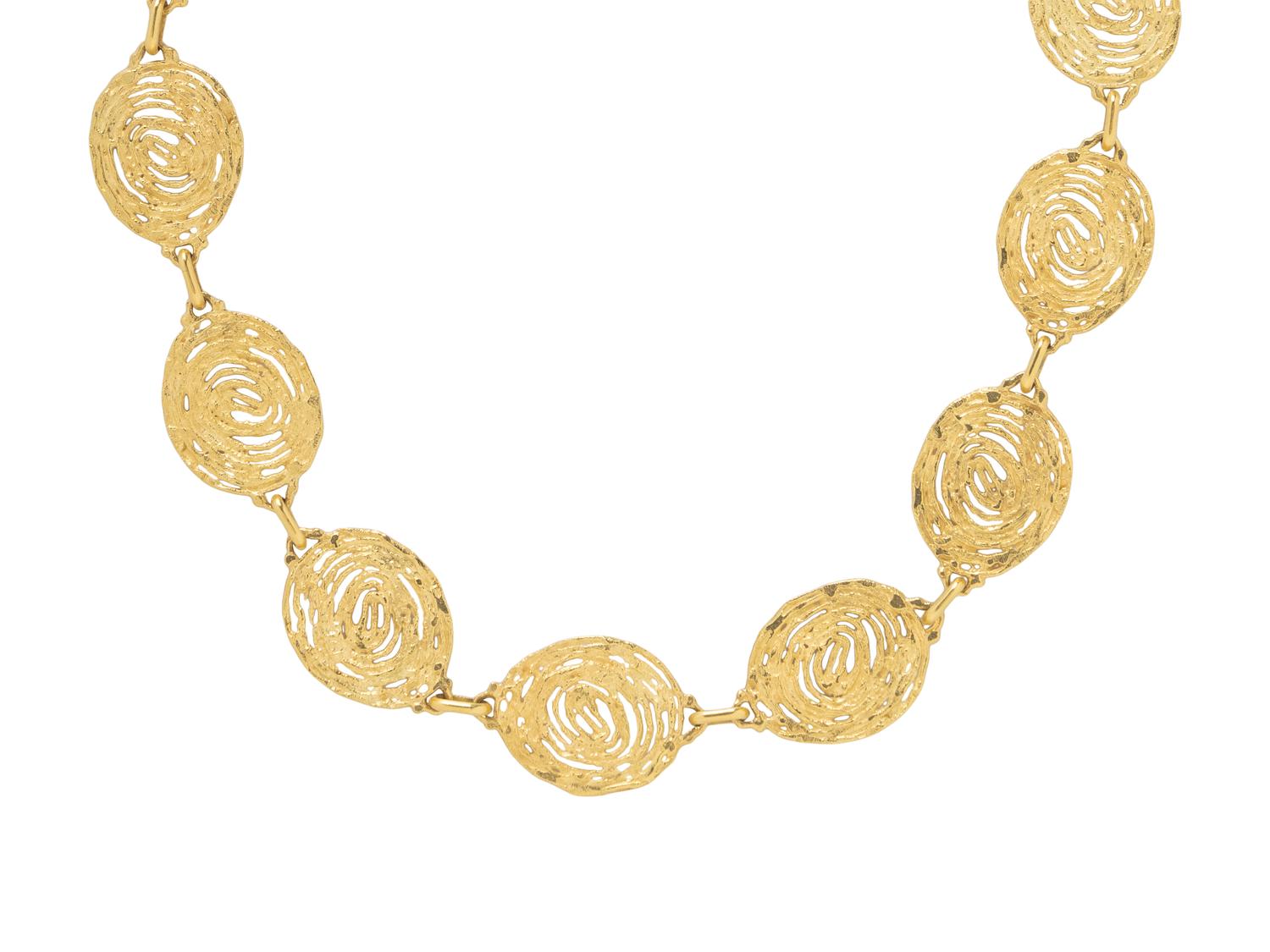 YELLOW GOLD NECKLACE