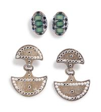 Eight Assorted Pairs of Earrings, 1980-2000s