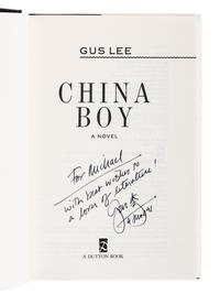 LEE, Gus (b. 1946). A group of the first 3 books published by Lee, ALL FIRST EDITIONS, ALL PRESENTATION COPIES, comprising: