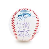 A 1977 New York Yankees Team Signed Baseball (Steiner)