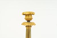 A Pair of Louis XV Style Gilt Bronze Candlesticks — 19TH CENTURY