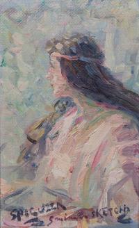 Francesco Spicuzza, (Wisconsin, 1883-1962), 5 Minute Sketch